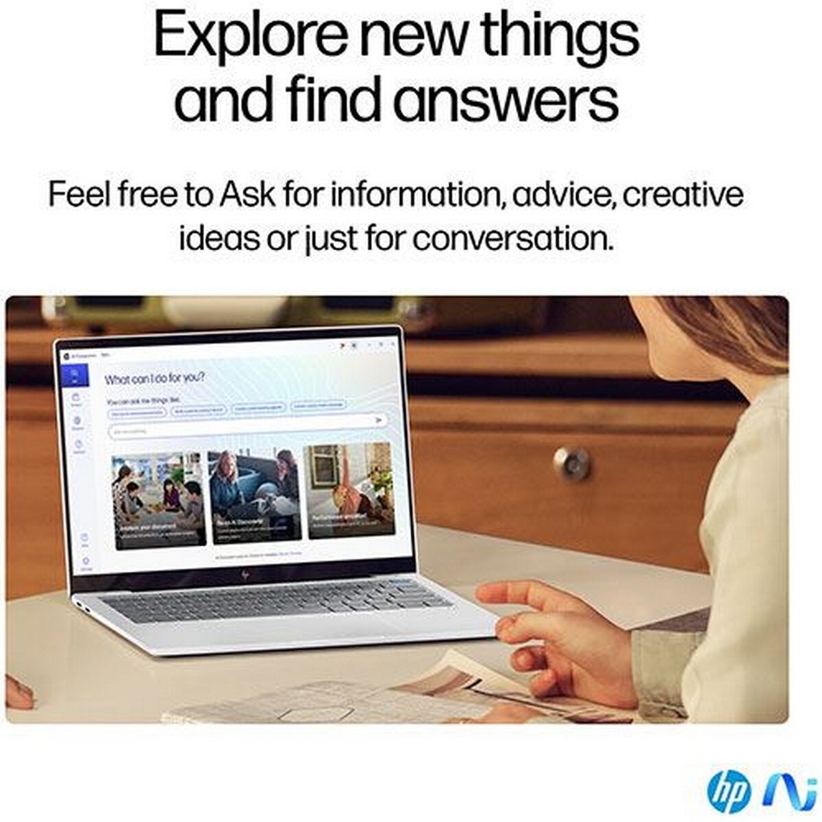 Computador Portátil HP 14" OmniBook X 14-fe1000np, Snapdragon X Plus X1P-42-100, RAM 16GB, 1TB SSD, Windows 11 Home 9