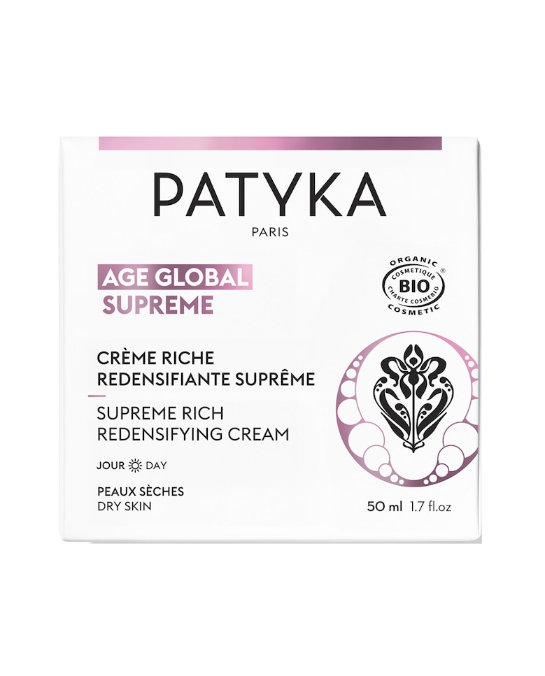 Crema Rica Redensificante  Age Global Supreme 50 ml Patyka 2