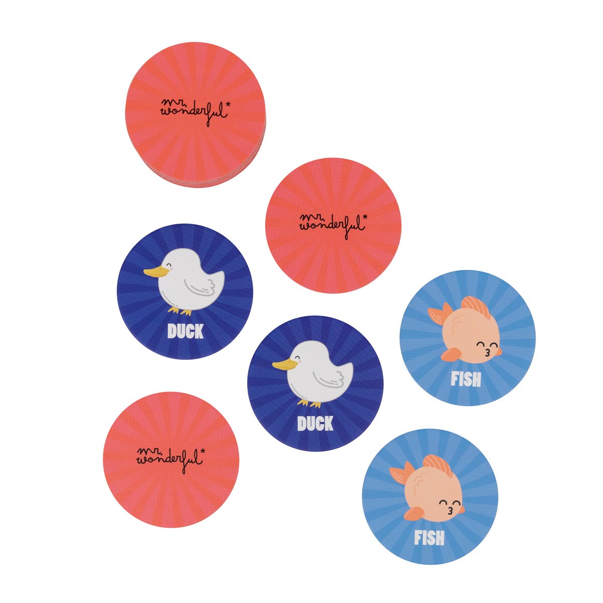 Jode cartas Mr. Wonderful: Memory matching 4