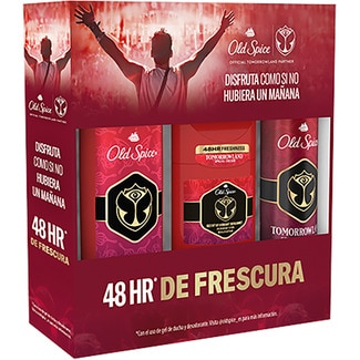 Tomorrowland estuche con gel de ducha frasco 250 ml + desodorante stick 50 ml - Old Spice