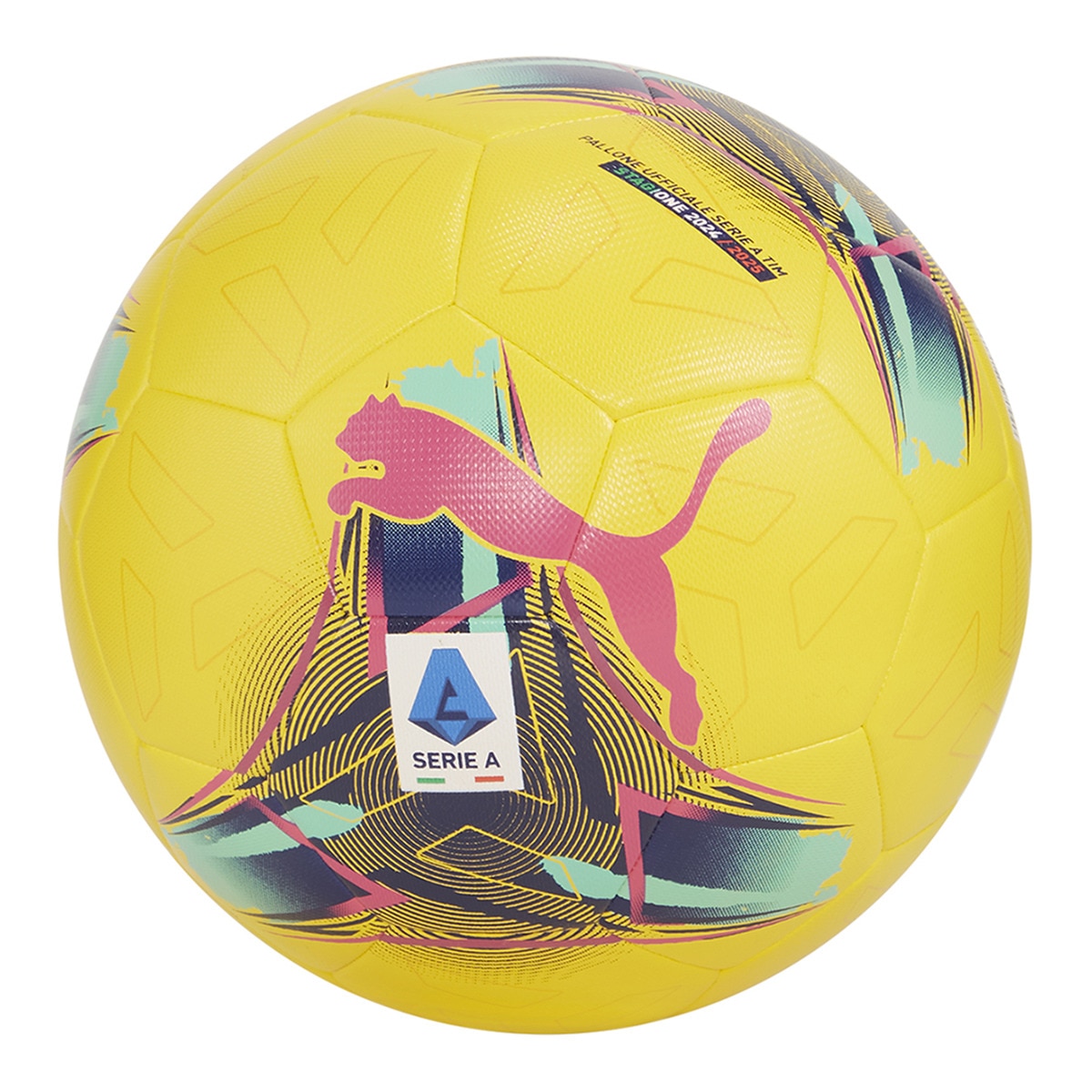 Bola de Futebol Órbita Série A Hybrid 2024-2025 Amarelo-1