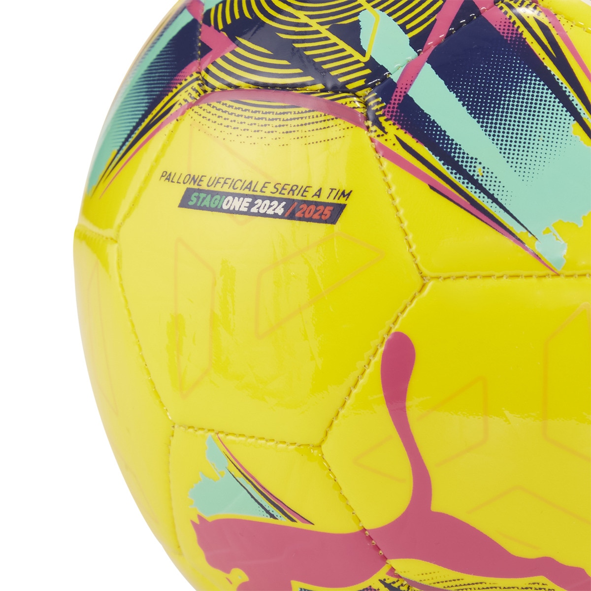 Mini Bola de Futebol Órbita Série A Hybrid 2024-2025 Amarelo-3