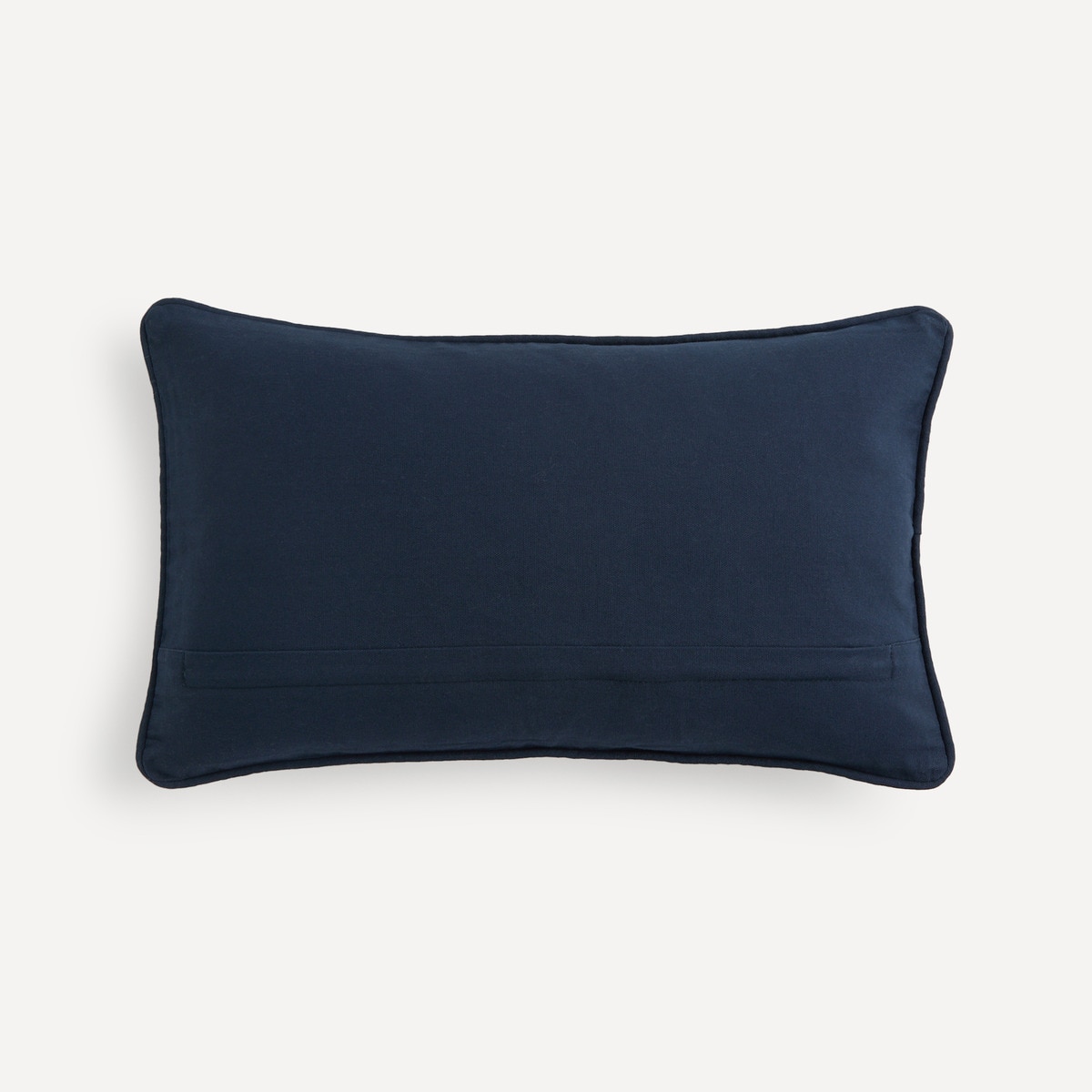 Almofada Decorativa Retangular com Bordado Ródano Azul-5