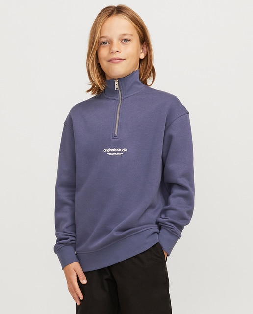 Imagem 0 de Sweatshirt com Meio Fecho de Correr