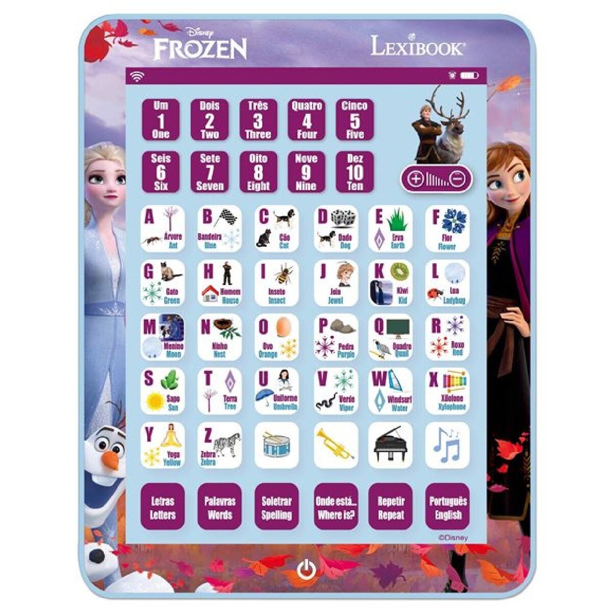 Tablet Educativo Bilingue Frozen 1