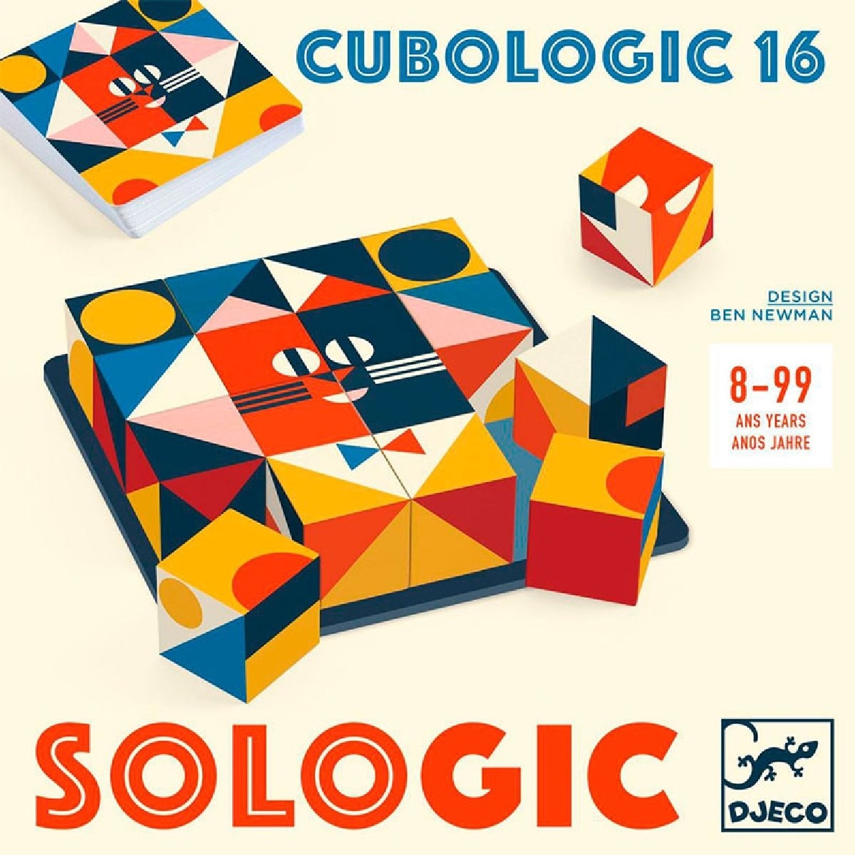 Imagem 0 de Cubologic 16 SOLOGIC - Jogo de Paciência e Lógica para 1 Jogador