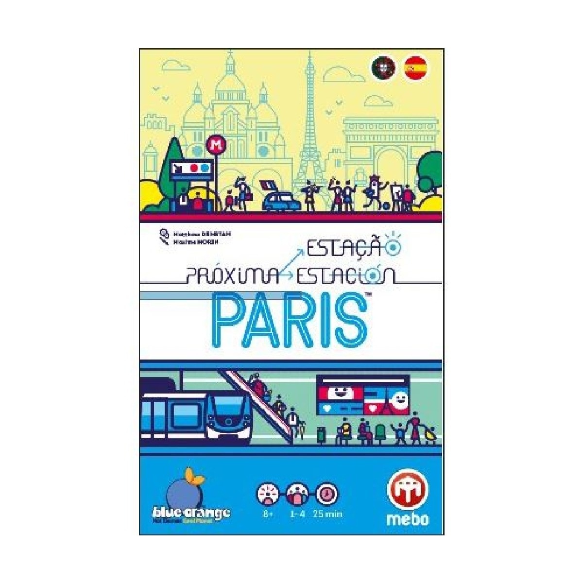 Jogo de Tabuleiro Próxima Estação: Paris 1