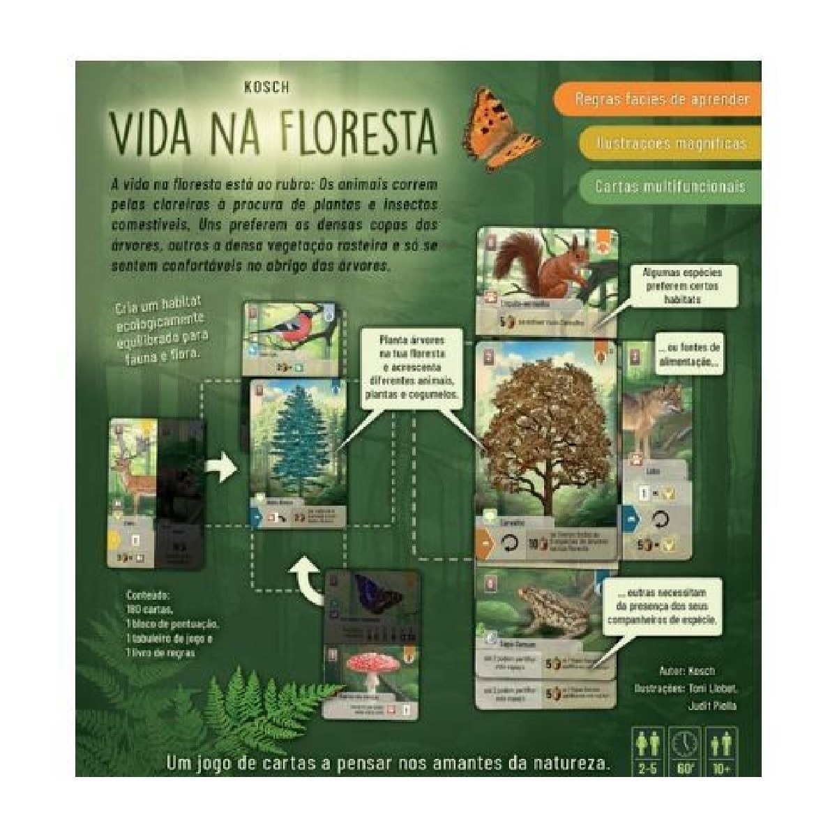 Jogo de Tabuleiro Vida na Floresta 2