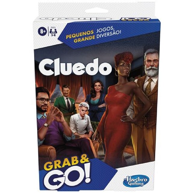 Imagem 0 de Jogo de Tabuleiro Cluedo Grab & Go!