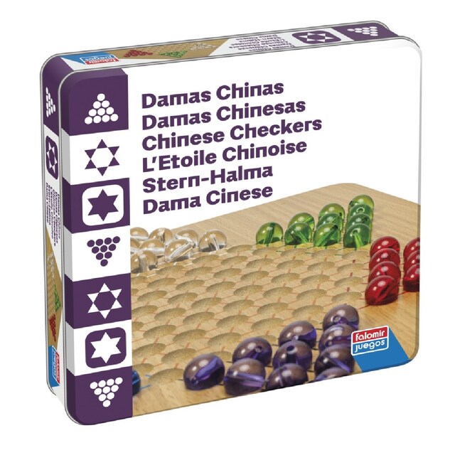 Imagem 0 de Damas Chinesas - Caixa de Lata