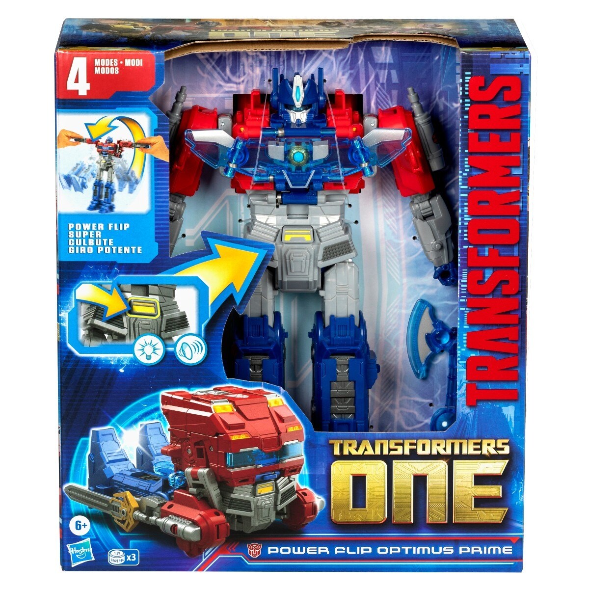 Transformers One - Power Flip Optimus Prime (Orion Pax) 3