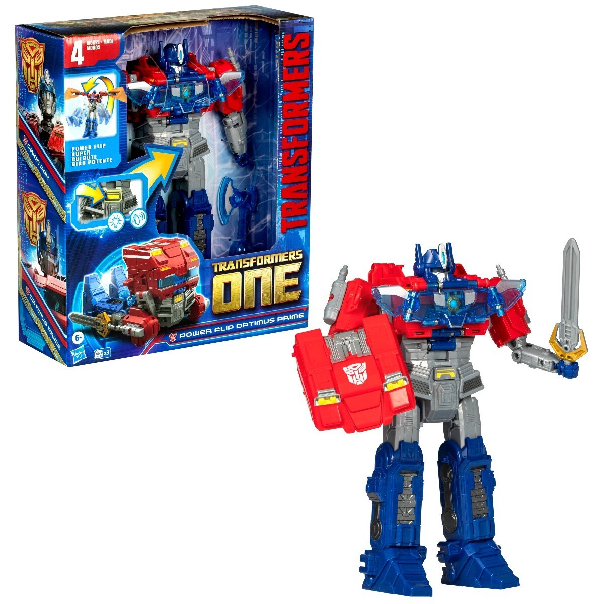 Transformers One - Power Flip Optimus Prime (Orion Pax) 1