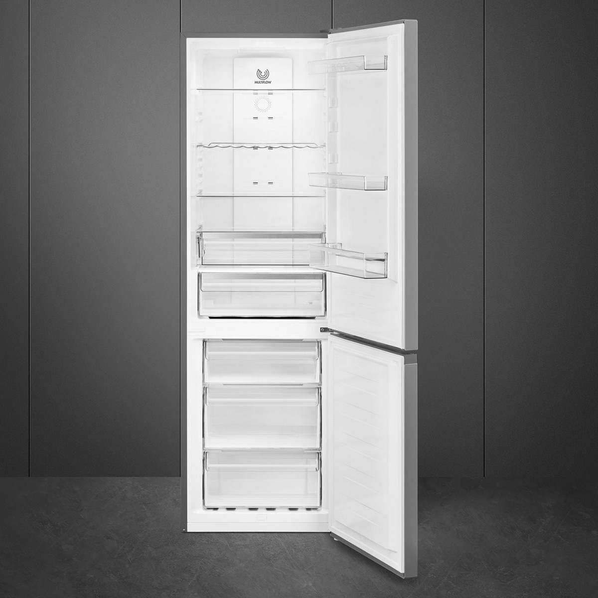 Frigorífico Combinado Smeg Universal RC18XDNC Total No Frost e de 185 cm - Inox LookInox-2