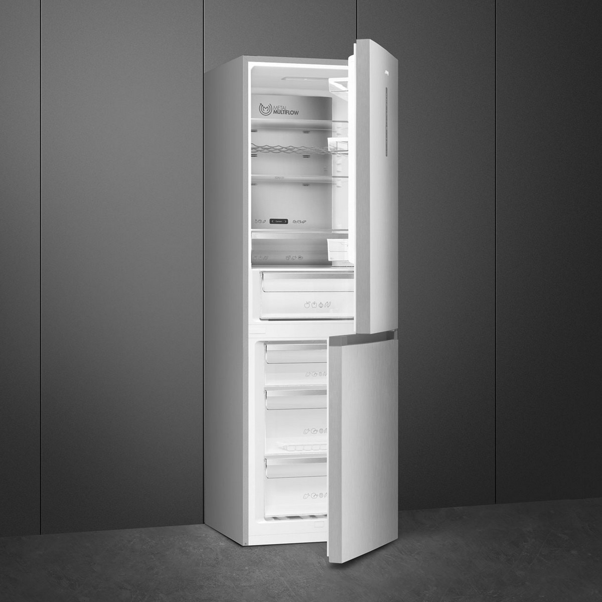 Frigorífico Combinado Smeg Universal RC19XDNMD Total No Frost e de 185 cm - Inox Inox-7