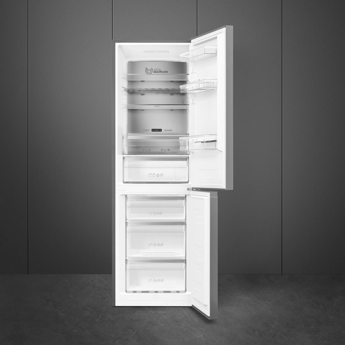 Frigorífico Combinado Smeg Universal RC19XDNMD Total No Frost e de 185 cm - Inox Inox-2
