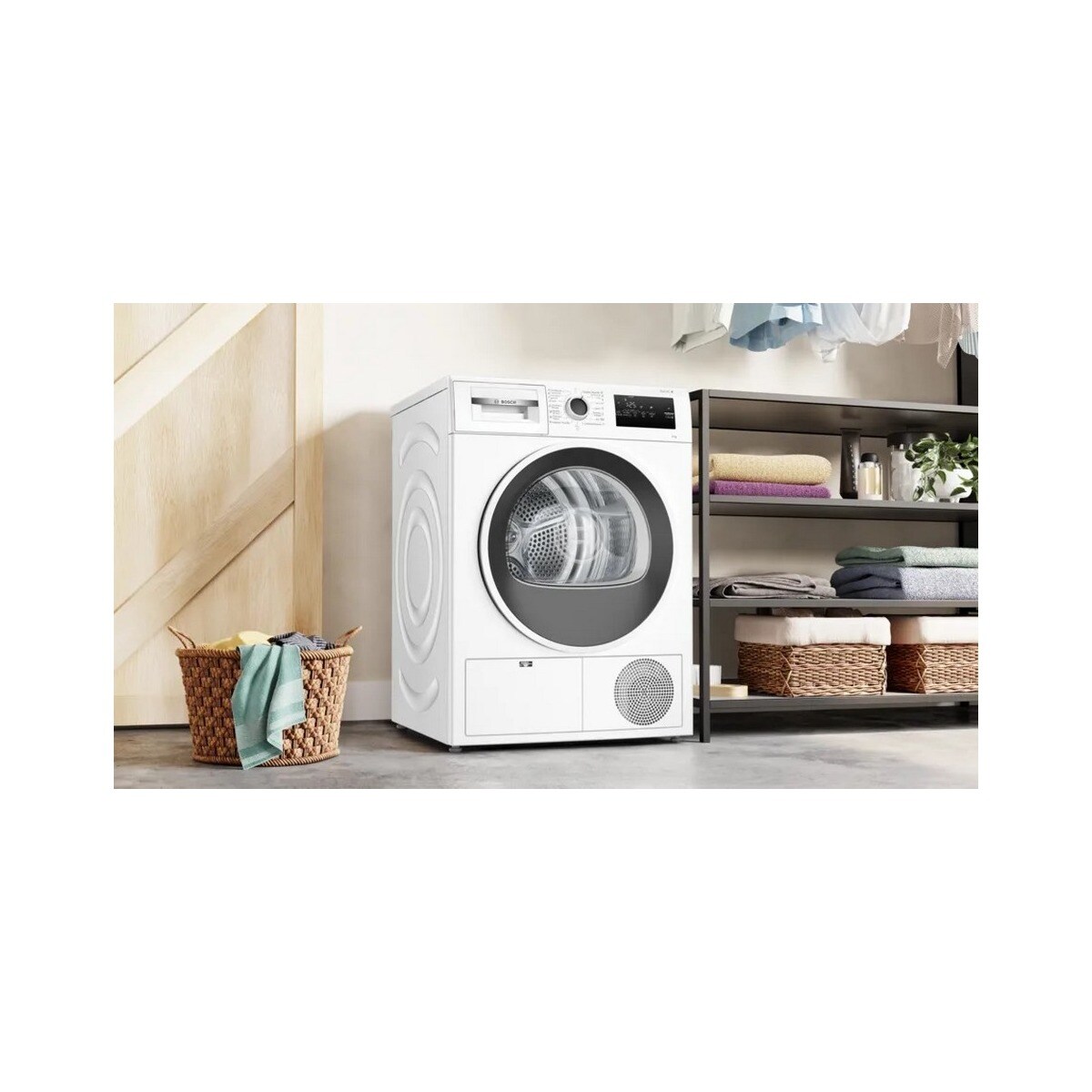 Máquina de Secar Roupa Bosch Serie 4 WTR83200ES Bomba de Calor de 8 Kg - Branco Branco-4
