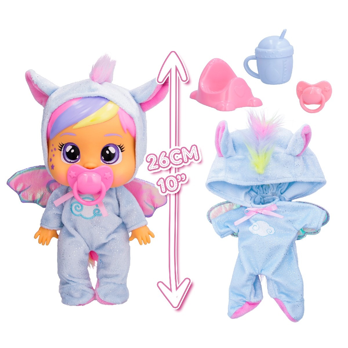 Boneca Loving Care Fantasy Jenna Bebés Llorones 5