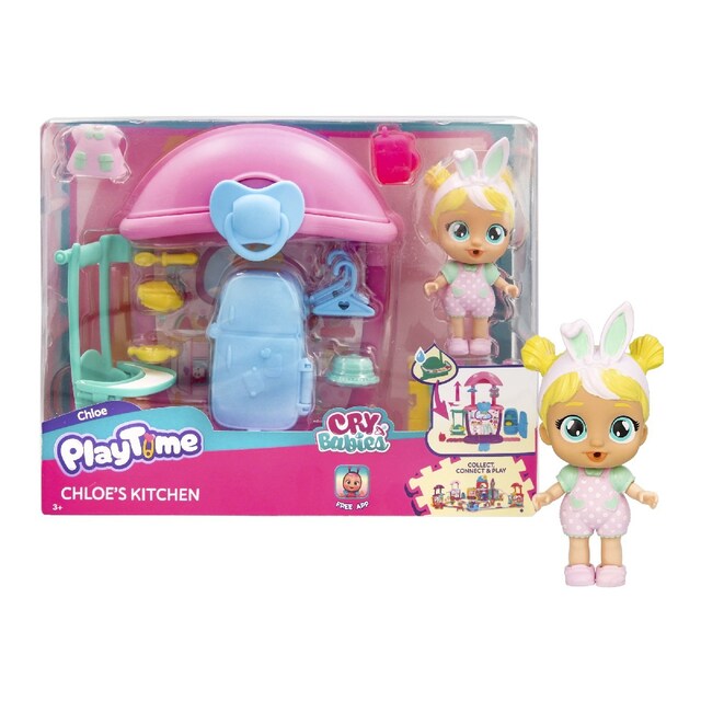 Imagem 0 de Boneca Bebé com Playset Chloe's Kitchen Playtime