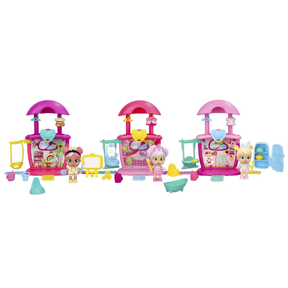 Boneca Bebé com Playset Bella's Bathroom Playtime 9