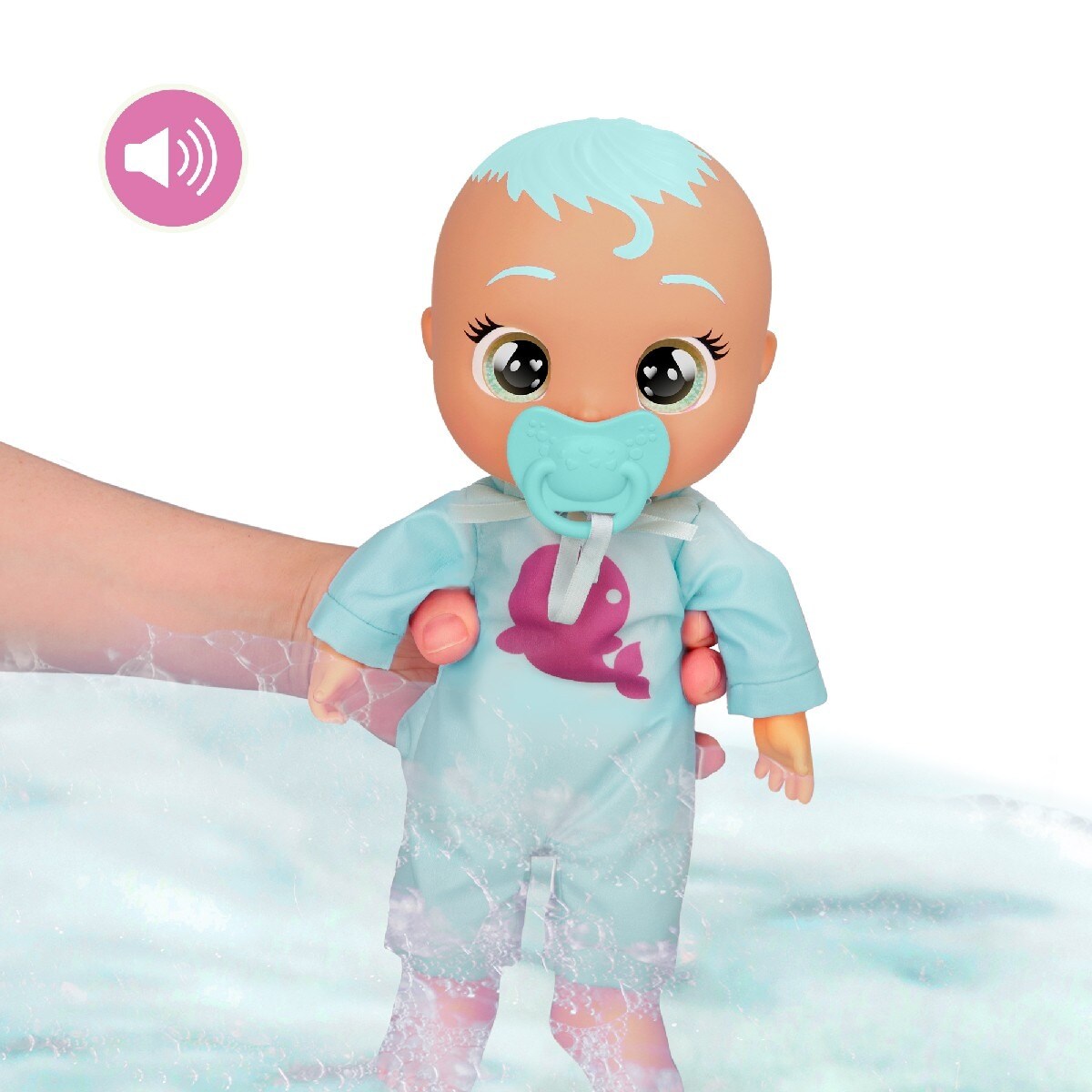 Boneca Bebé New Born Bath Time Dana Playtime 7