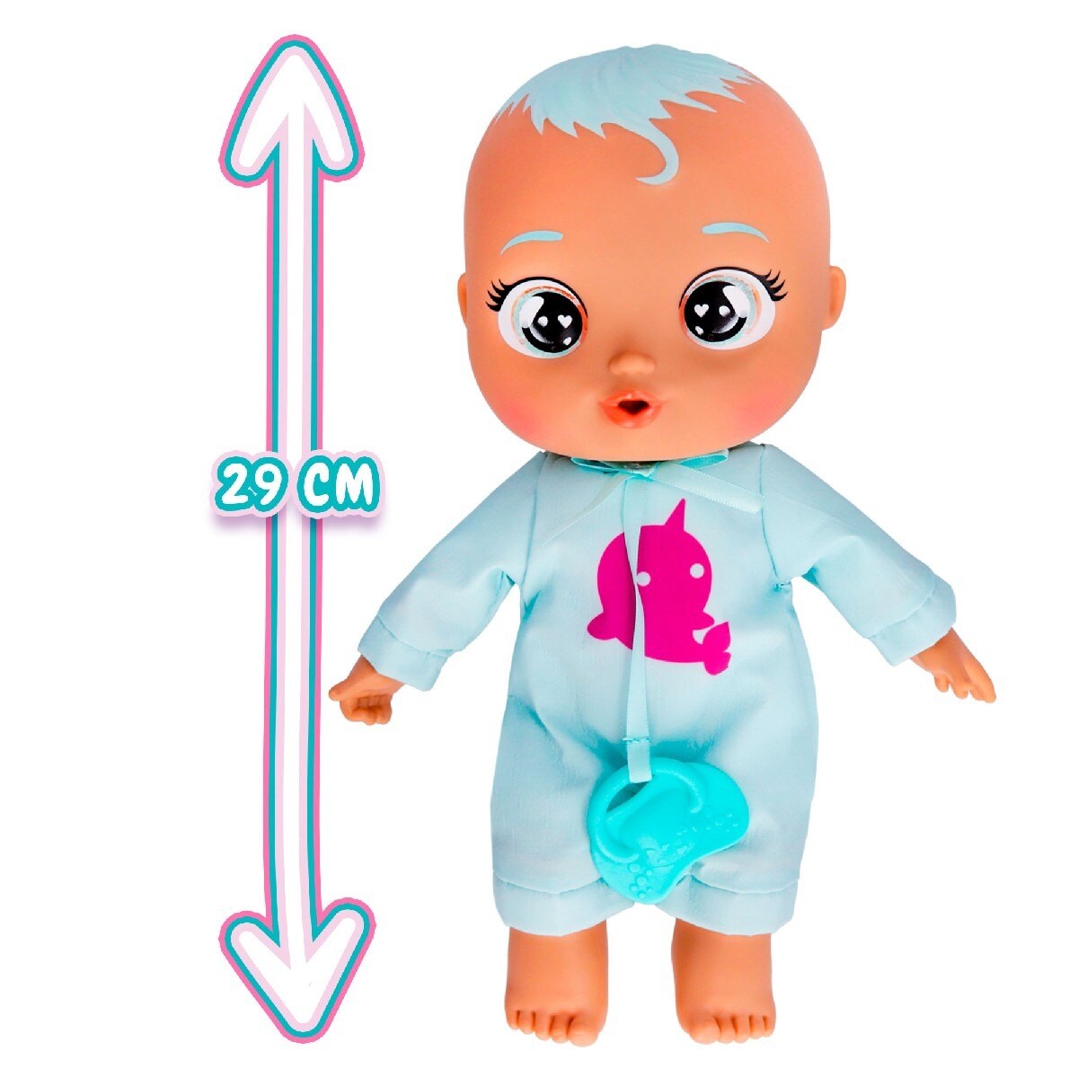 Boneca Bebé New Born Bath Time Dana Playtime 4