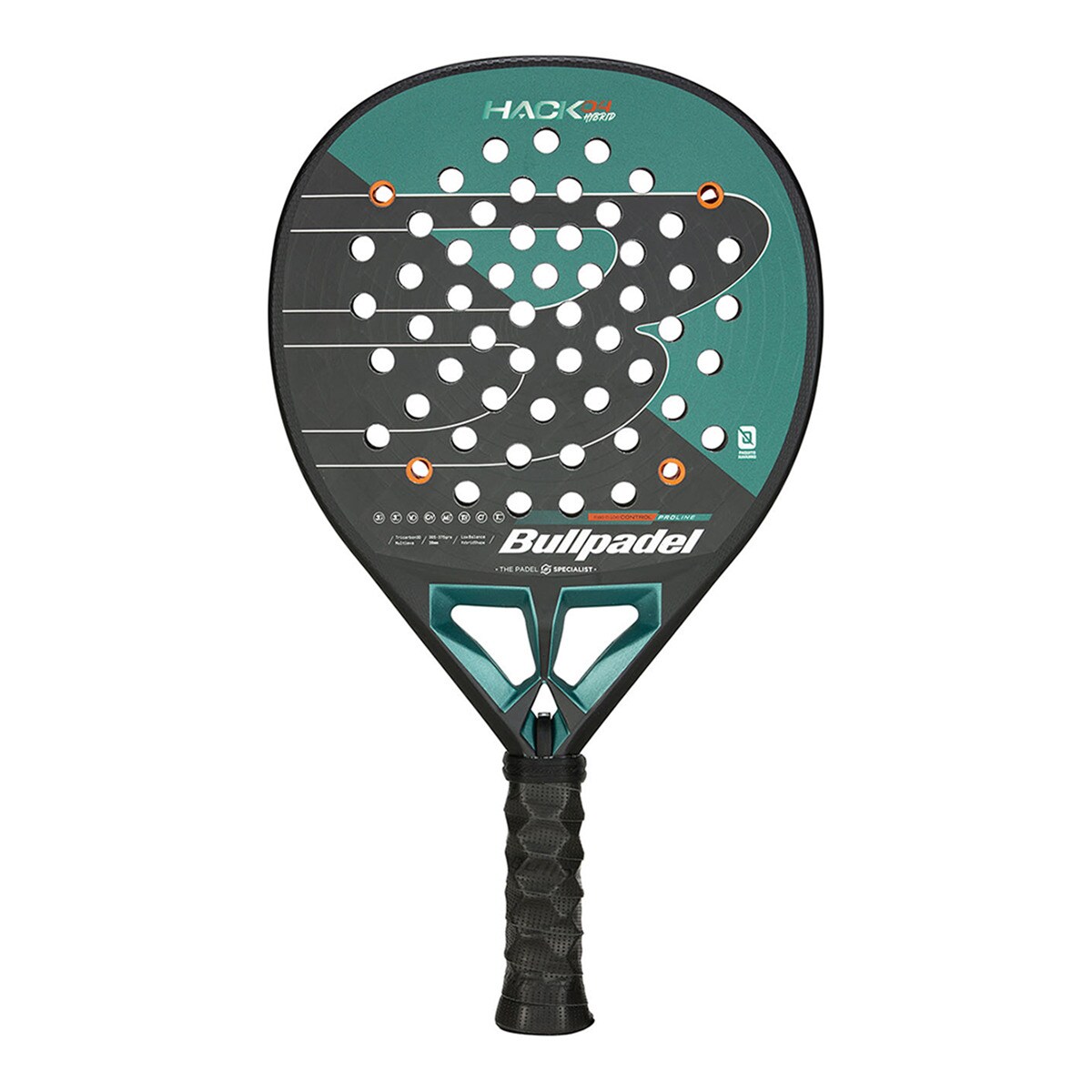 Pala de pádel de hombre Hack 04 Hybrid 25 Bullpadel · Bullpadel