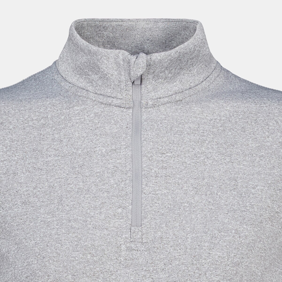 Camiseta térmica con media cremallera de mujer Gris-6