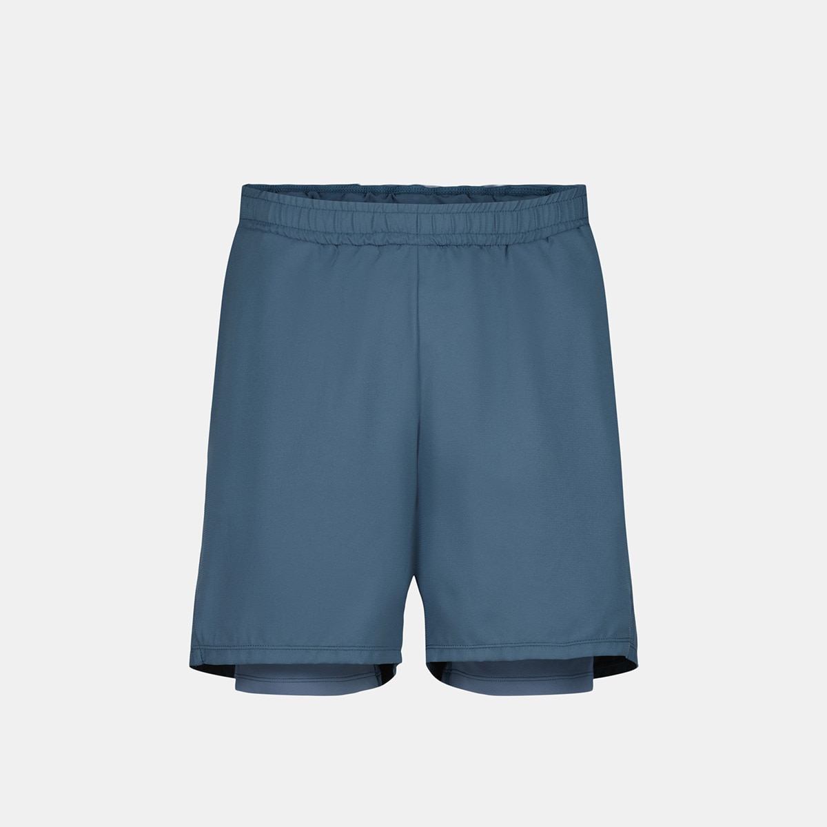 Pantalones cortos de hombre con malla interior Azul-4