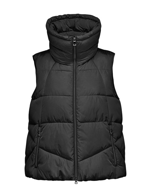 Imagen 0 de Chaleco acolchado de mujer con capucha envolvente