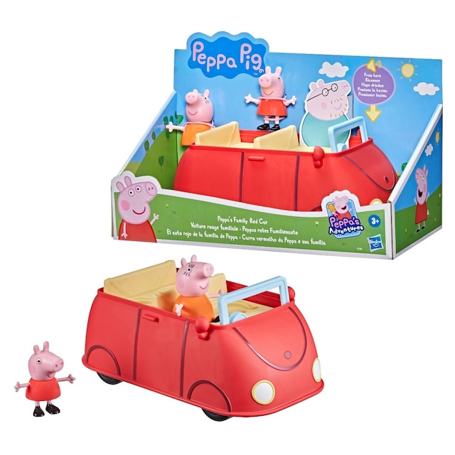Imagem 0 de Peppa Pig Carro Vermelho Da Família Pig