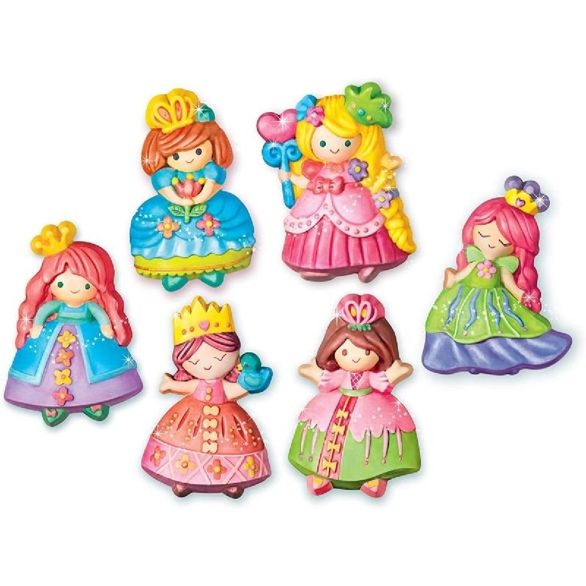 Kit Moldar e Pintar Princesas 2