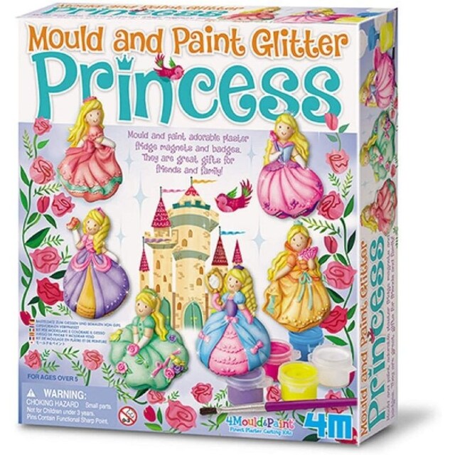 Imagem 0 de Kit Moldar e Pintar Princesas