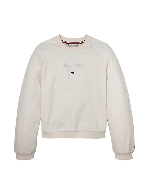 Imagen 0 de Sudadera de bebé niña sin capucha y con cuello redondo