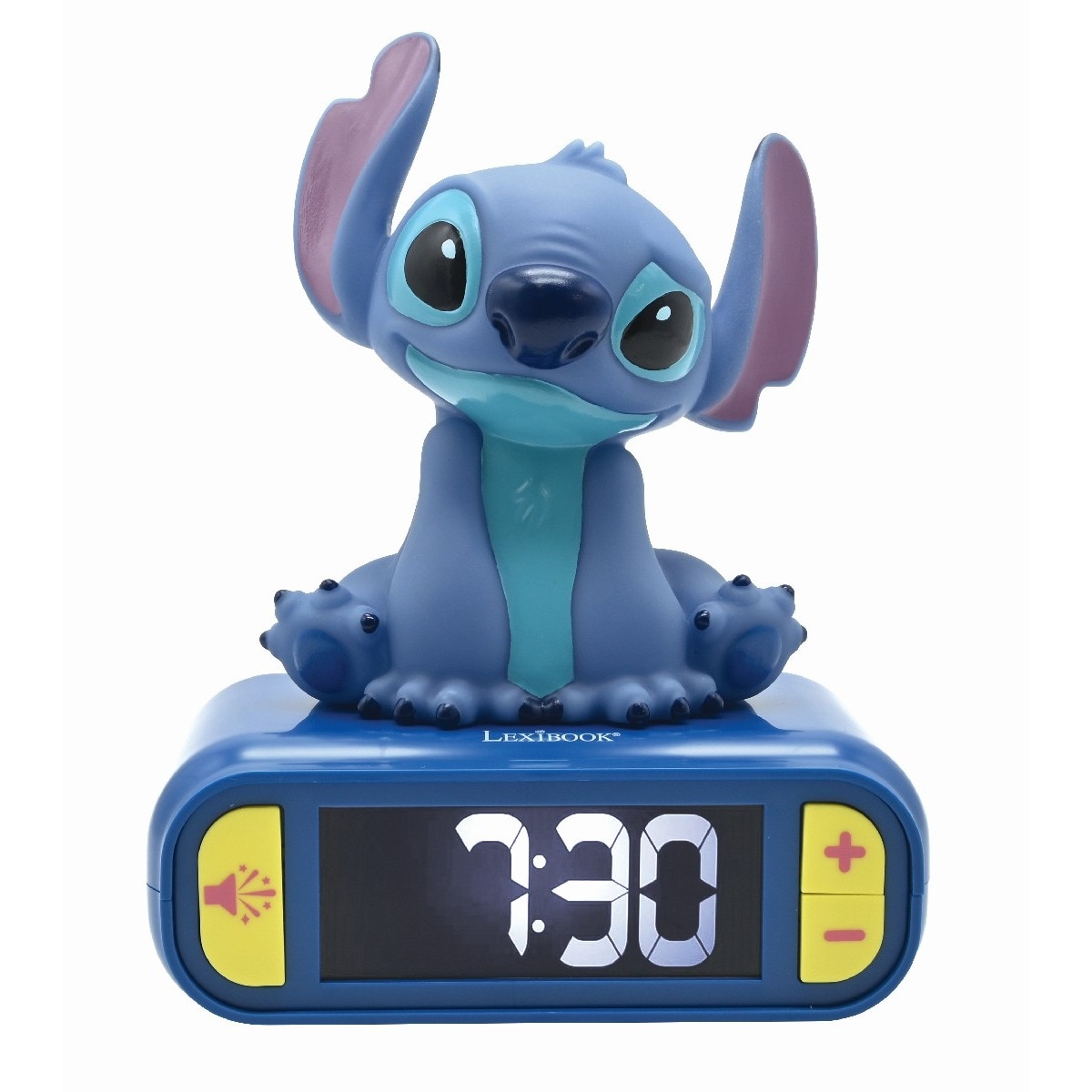 Imagem 0 de Despertador digital com luz nocturna 3D Stitch e efeitos sonoros
