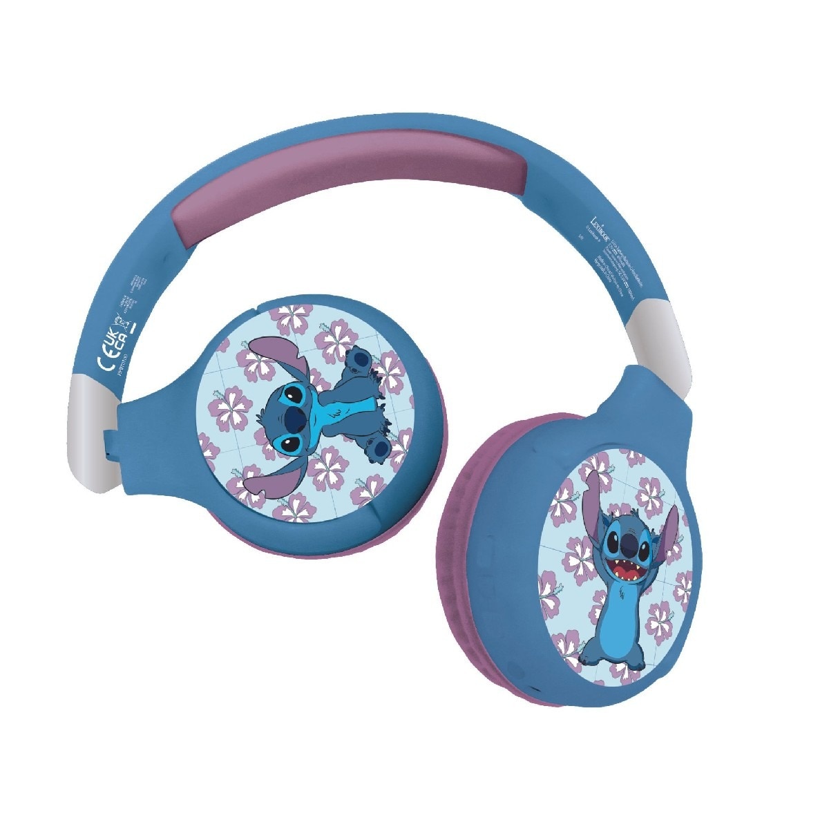 Imagem 0 de "Auscultadores 2 em 1 Bluetooth® e com fios, dobráveis e confortáveis, com limitação segura do volume Stitch Design"