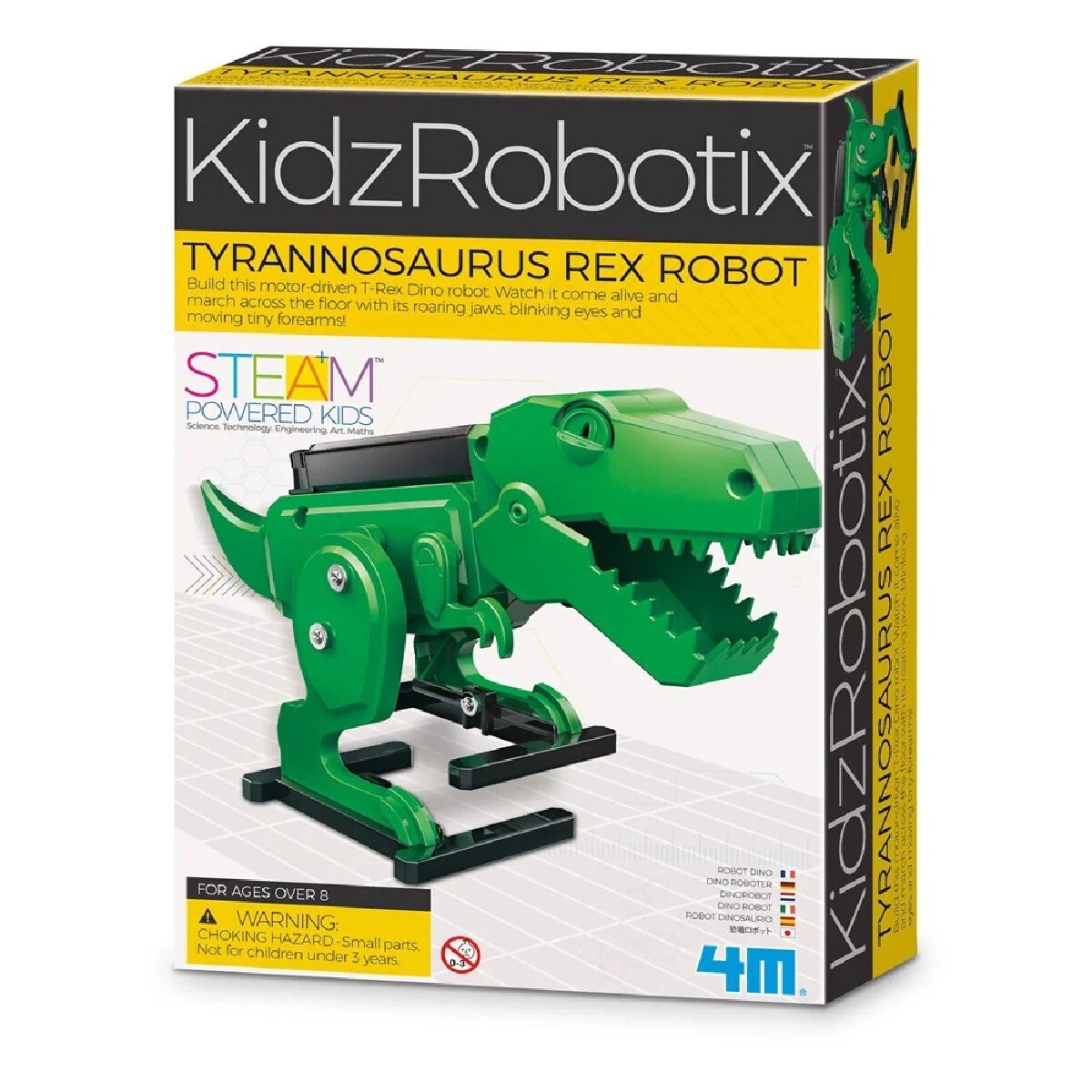 KidzRobotix - Robô Tiranossauro Rex- 4M 1