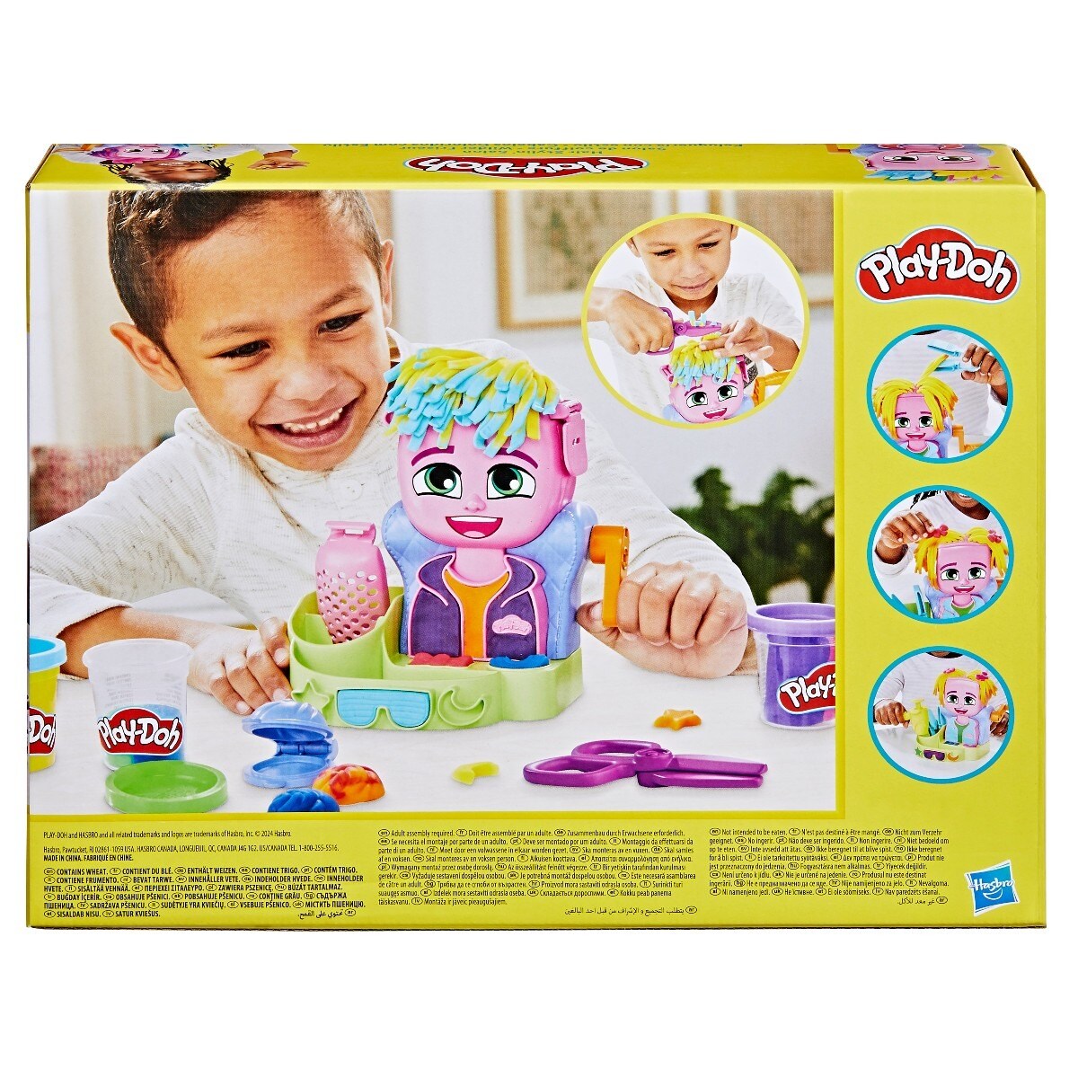 Play-Doh Cabelos Coloridos Com Estilo 4