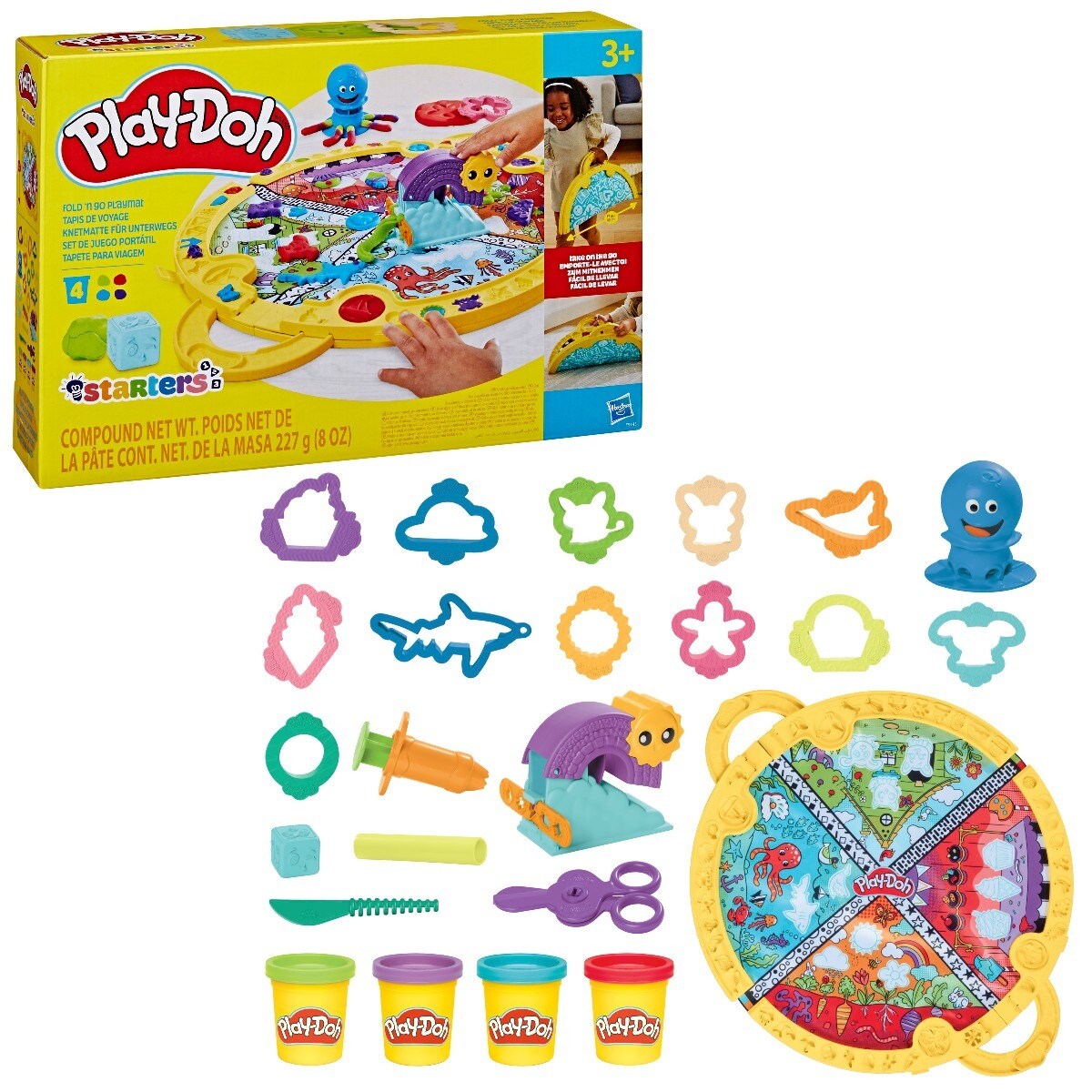 PLAY-DOH STARTERS TAPETE DE ATIVIDADES FOLD & GO 2