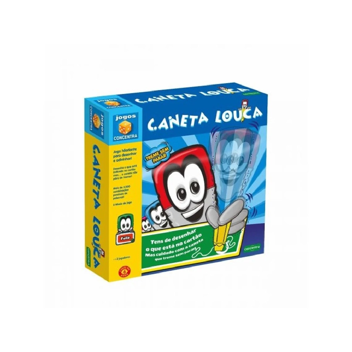 Imagem 0 de Jogos Concentra - Caneta Louca