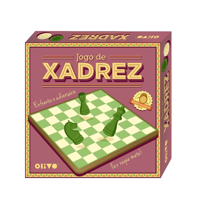 Imagem 0 de XADREZ MADEIRA FORMATO GRANDE