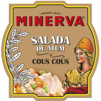 Salada de Cous Cous com Atum lata 160 g - Minerva