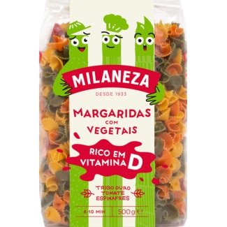 Margaridas com Vegetais embalagem 500 g - Milaneza