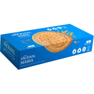 Bolachas Maria 6 unidades embalagem 120 g - Nacional