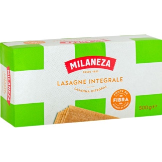 Lasanha Integral embalagem 500 g - Milaneza