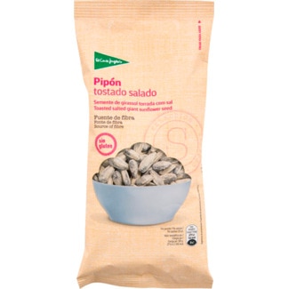 Sementes de Girassol Torrada com Sal embalagem 130 g - El Corte Inglés Selection