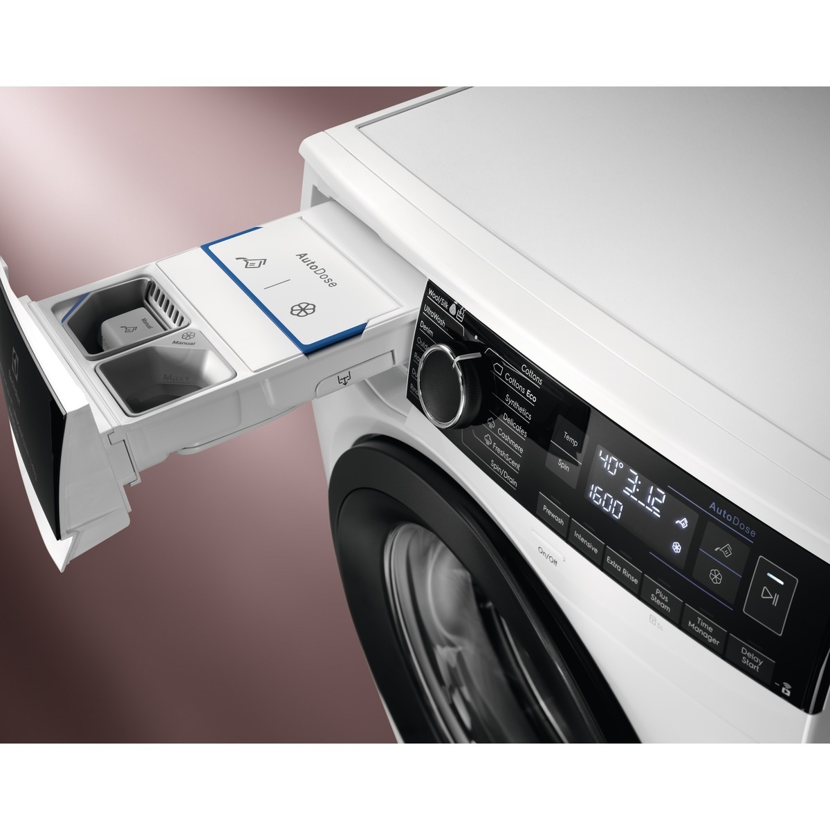 Máquina de Lavar Roupa Eletrolux Série 800 EFI8704L7Q Carga Frontal, UltraCare, Autodose, de 11 Kg e de 1400 rpm - Branco Branco-5