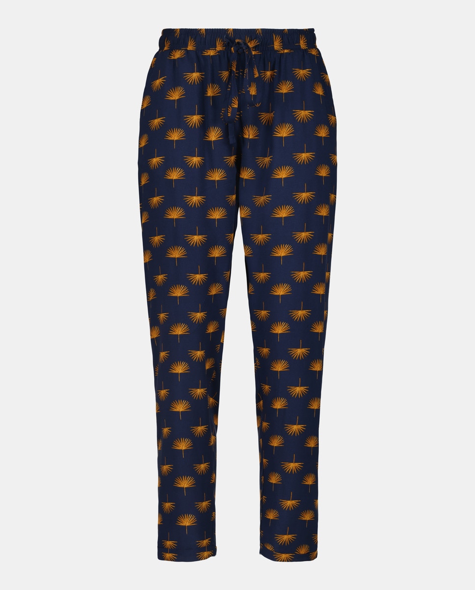 Pantalón estampado de mujer Rosa-4
