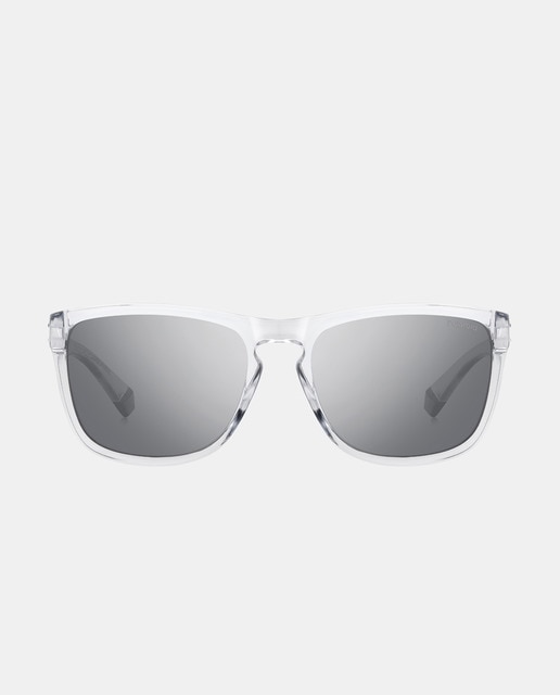Imagen 0 de Gafas de sol unisex rectangulares en inyectado con lente polarizada en transparente