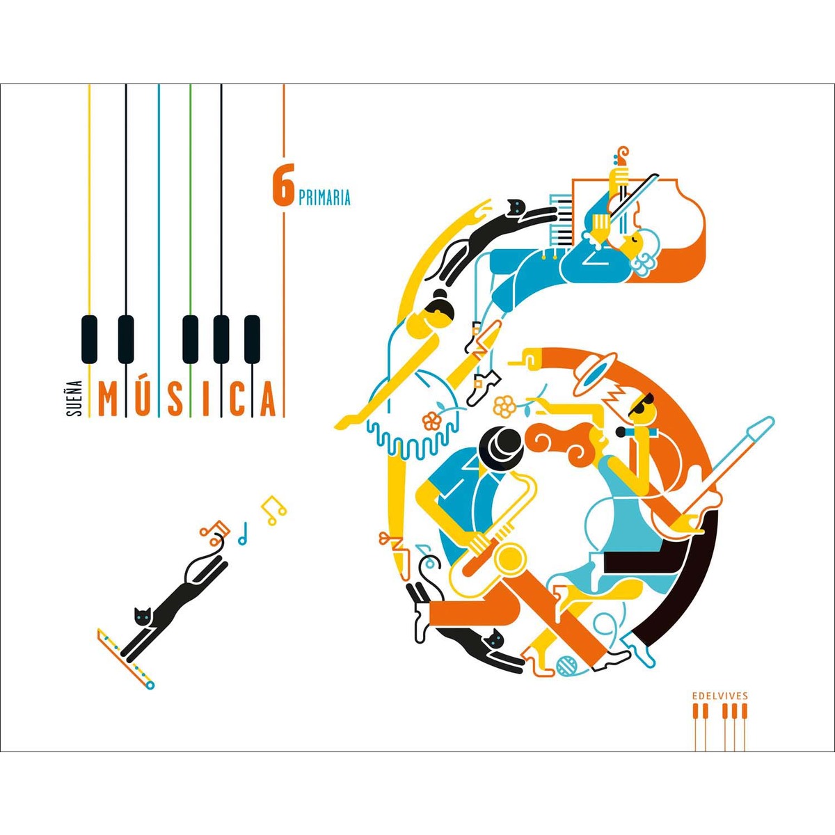 Proyecto Sueña música - Música 6 Primaria: (libro + cuaderno)  (Tapa blanda) 1