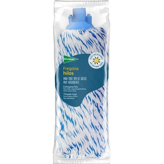 fregona microfibra hilos muy absorbente para todo tipo de suelos bolsa 1 unidad - El Corte Ingles